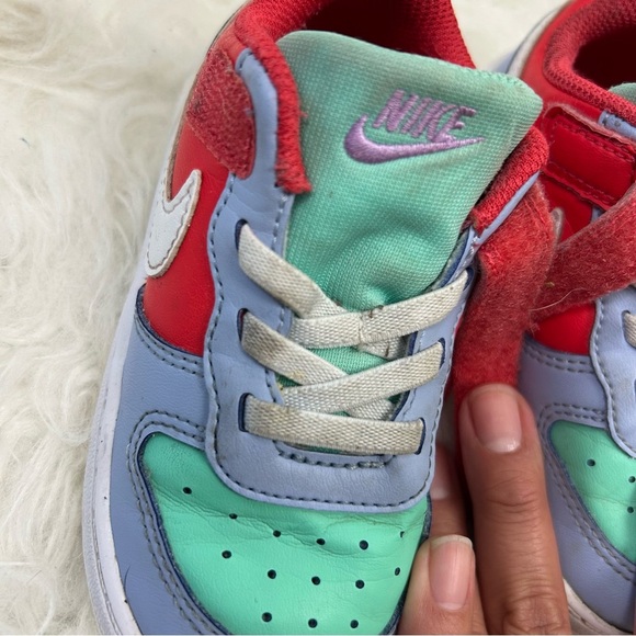 Nike Court Borough Low Recraft Cobalt Bliss track youth shoes size: 8C - Picture 7 of 9